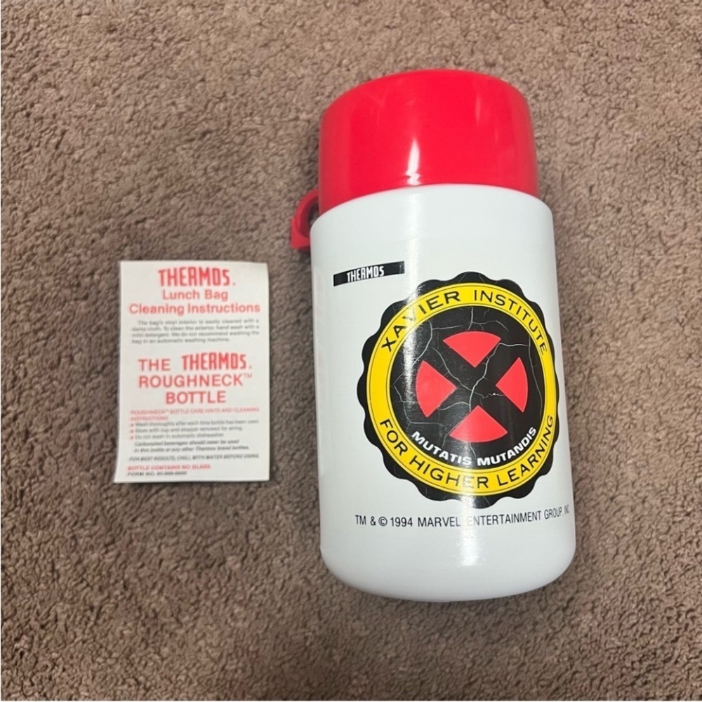 Marvel X-Men Wolverine Lunchbox & Thermo- Vintage 1994 - Picture 4 of 10